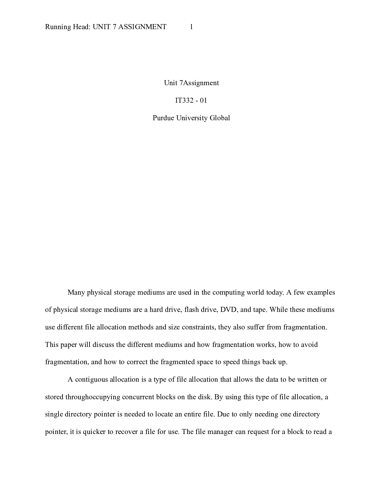 Preview image for IT332 CharlesTidwell Unit 7 Assignment.docx    Unit 7Assignment  IT332 - 01  Purdue Univer